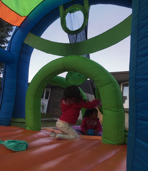 10 X 20 Soccer Bouncer Inside